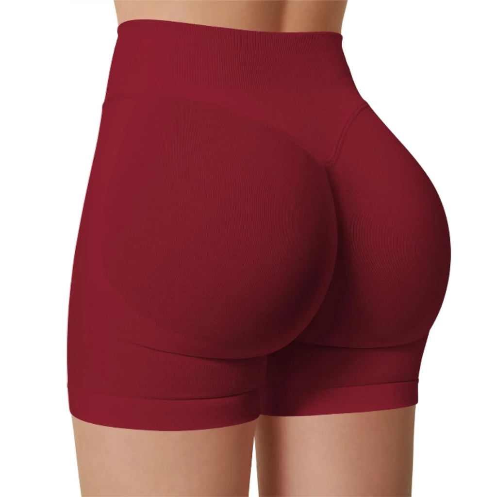 Chic High-Waist Yoga Shorts