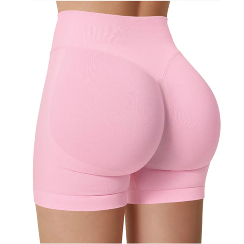 Chic High-Waist Yoga Shorts